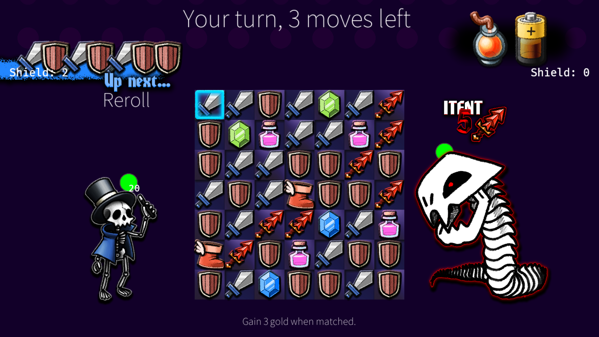 Battle gameplay